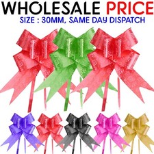 100pc Pull Bows 30mm Large