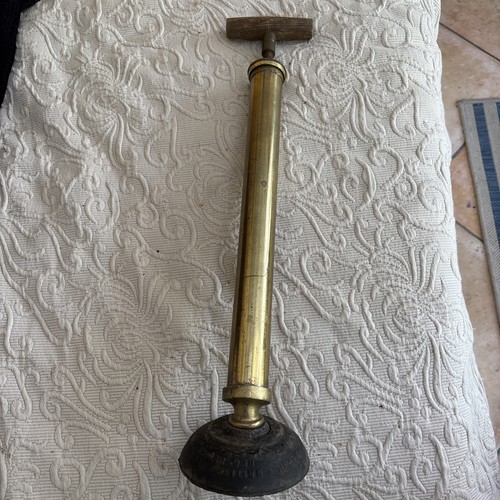 Vintage brass pump hector - brass, pump,