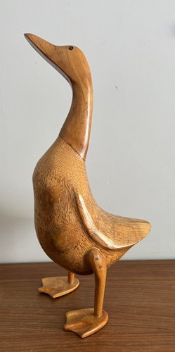 Vintage hand carved wooden - vintage,