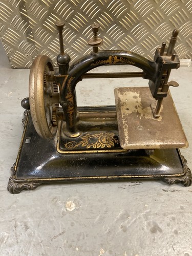 Antique hand operated sewing