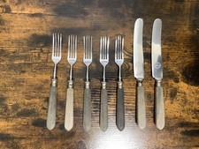 Antique Cutlery 5 x Forks and