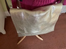 *M&S COLLECTION* GOLD LEATHER CROSSBODY BAG BNWOT