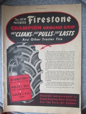 1947 Print AD Goodyear
