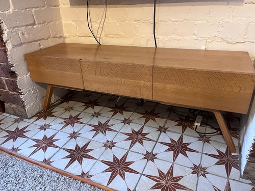 Habitat solid oak drawer - 3,
