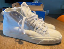 Adidas Nizza HI top white Size