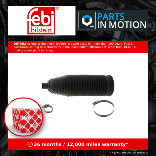 Steering rack boot fits - fits, ford
