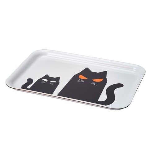 Halloween cat tray - cat,