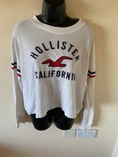 Hollister White Top Size S