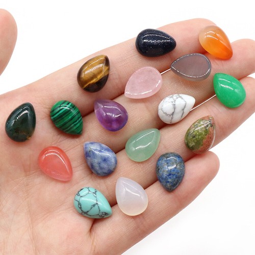 10x14mm chakra crystal water - crystal,