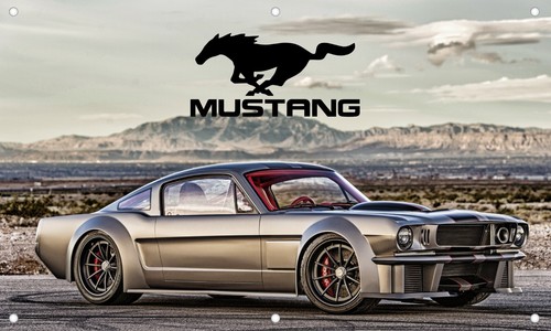 1965 ford mustang vinyl - ford, 3'x5'