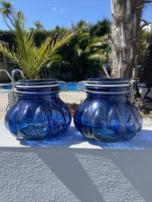 Vintage Gobalt Blue Storage