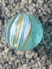 Antique German Marble banded transparent  16mm 