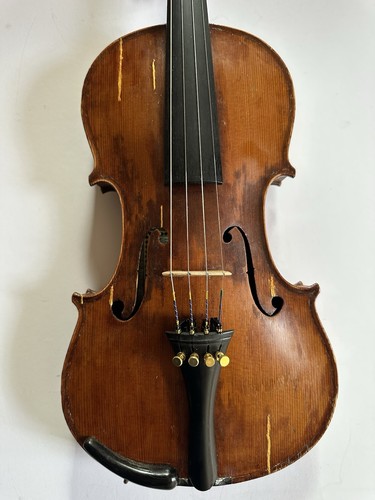 Antique kintsugi violin - antique,