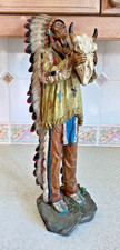 LARGE VINTAGE NATIVE AMERICAN