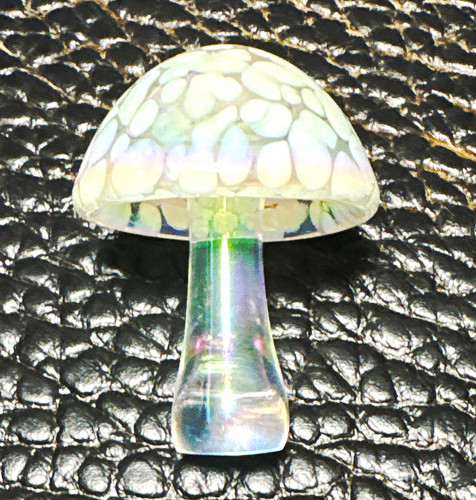 Heron glass mushroom clear - glass,