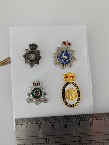 Police shield enamel - police,