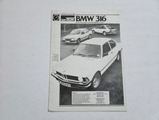 BMW 316 E21 AUTOCAR REVIEW