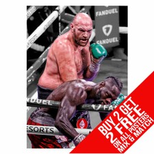 TYSON FURY EE2 VS WILDER BOXING GYM POSTER PRINT A4 A3 SIZE BUY 2 GET ANY 2 FREE