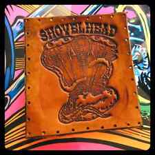 SHOVELHEAD Cobra leather patch