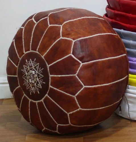 Footstool handcrafted vintage - handcrafted,