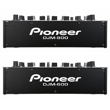 PIONEER DJM-800 / DJM-600 FRONT PANEL STICKER / GRAPHIC / WHITE/SILVER/GOLD  CDJ