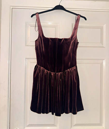 Zara purple velvet - zara,