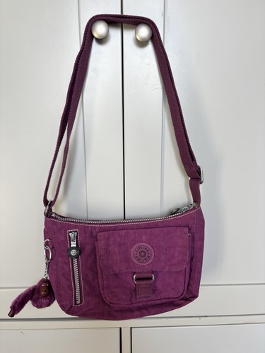 Kipling small purple shoulder - kipling,