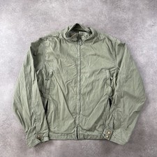 Timberland Harrington Jacket Mens Medium Full Zip Hiking Windbreaker, Green