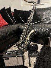 *** Tenor Saxophone With Wireless Mic & Amp *** Complete set Up ***