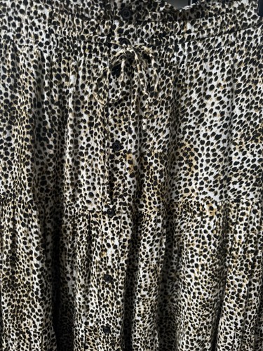Whistles animal print tiered - whistles,