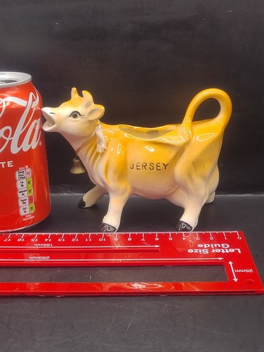 Vintage ceramic jersey cow - ceramic,