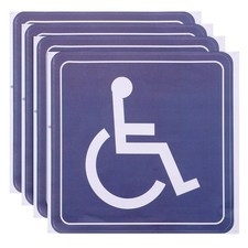  4 Pcs Wheelchair Accessories Disabled Stickers for Cars Disability Adhesive