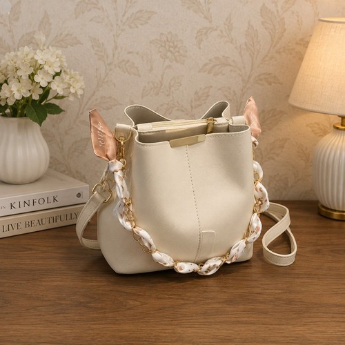 Women leather bucket - pu,