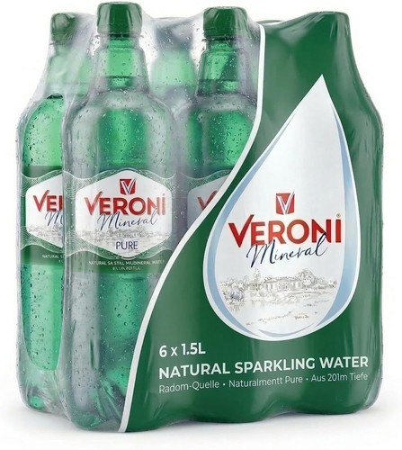 Sparkling mineral water x - mineral, 6