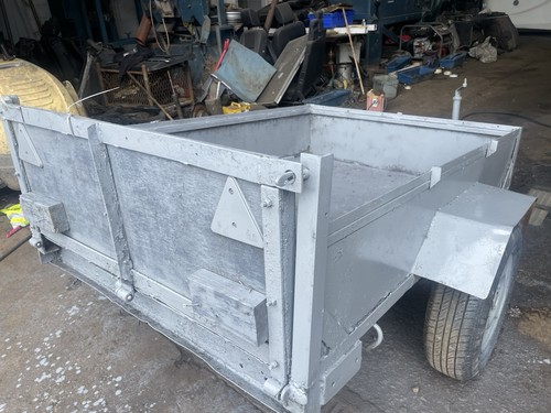 Steel trailer foot four - steel,