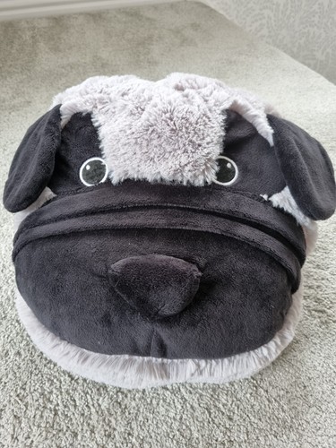 Fluffy dog slipper never - dog,