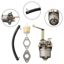 Carburetor Gasket Fuel Filter Hose For Harbour Freight Cat 63CC 2HP Generator