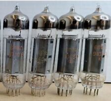 4 X Russian Military OTK Audio Tubes 6P15P 60’s Used - in UK! +4 Free Gift Bags!