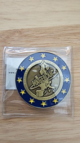 Magellan cache geocoin - magellan,