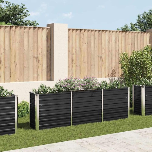 Garden raised bed - raised, galvanised