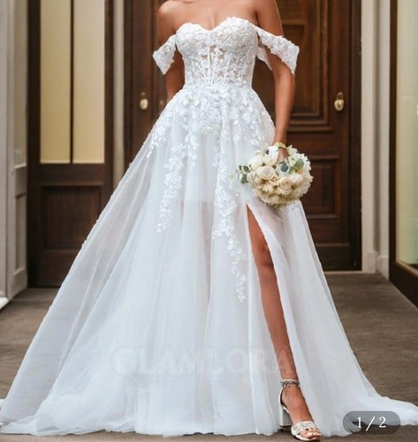 Pretty line off the shoulder - a-line,