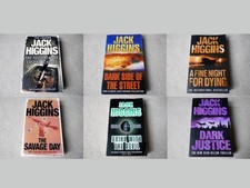 6 x Jack Higgins Books - Lot