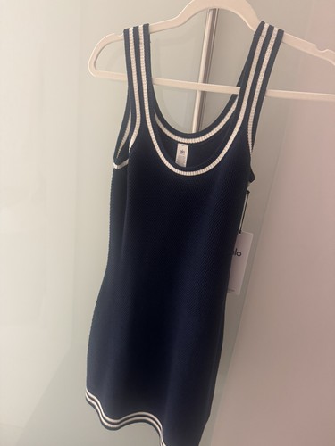 Alo knitted tennis - alo, navy
