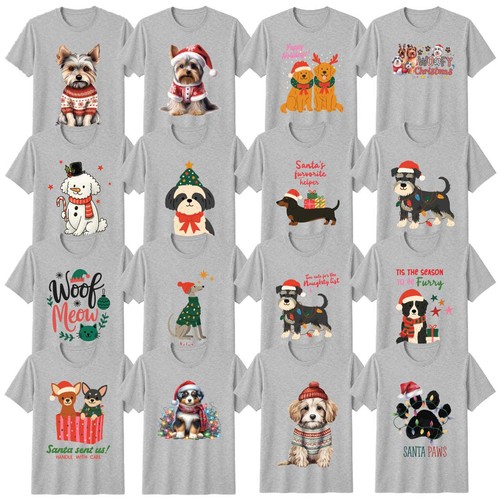 Christmas dog shirt - dog, t-shirt