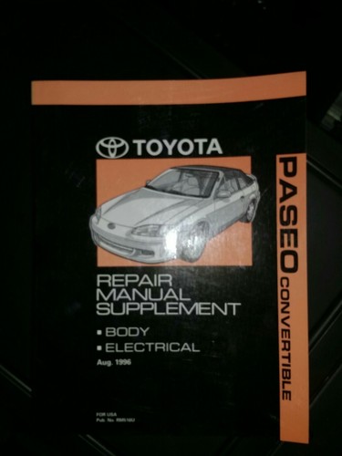 1996 toyota paseo - paseo, convertible