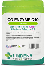 Lindens CoEnzyme Q10 30mg 120