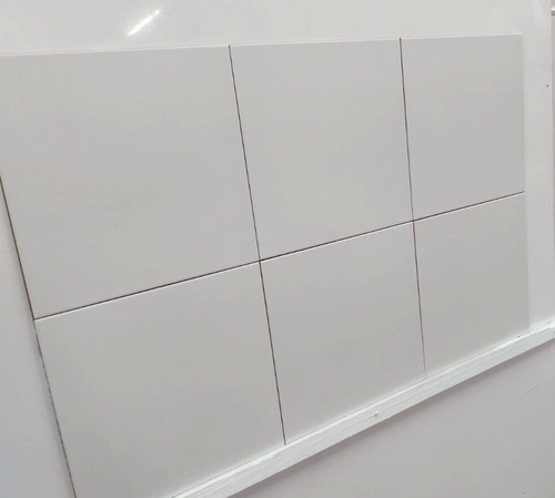 Sqm satin white tiles - sqm,