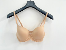 John Lewis Daisy Bra Nude Moulded Cup Balcony Memory Foam Under-Wire 32D - NEW