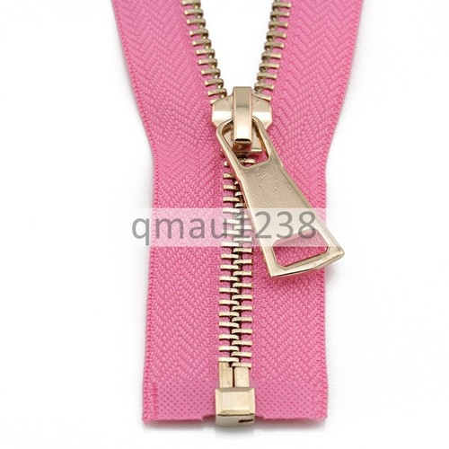 Metal zip gold teeth - no.5,