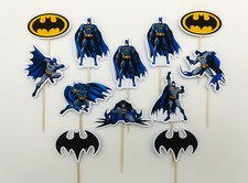 12 x Batman Cup Cake Topper